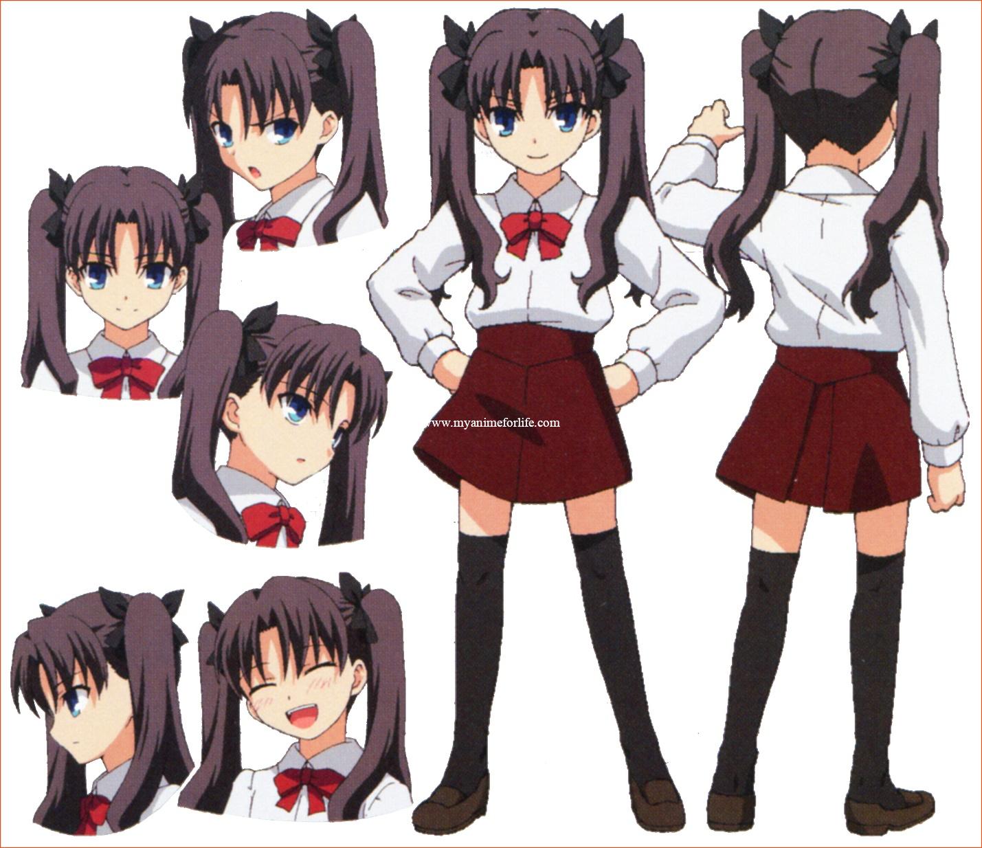 rin tohsaka fate stickers