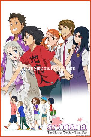 Crunchyroll Adds anohana TV Anime's English Dub