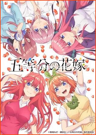 2nd Season of Anime The Quintessential Quintuplets Premieres in October with New Director, Studio