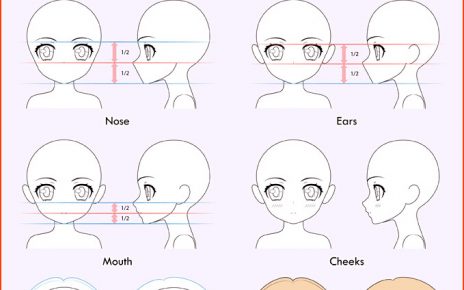 Step by Step Draw a Cute Anime Girl