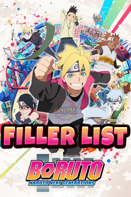 Boruto filler list - boruto fillers