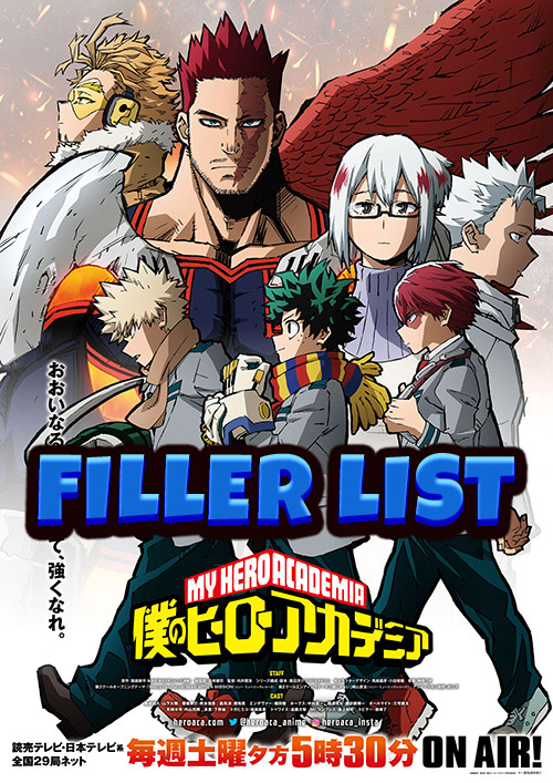 my hero academia filler