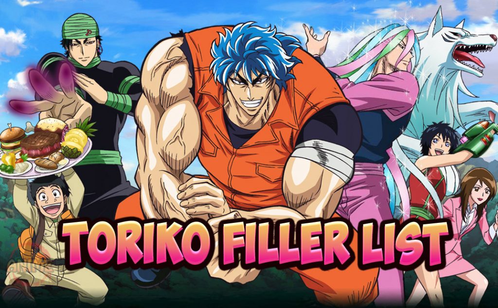 toriko filler list