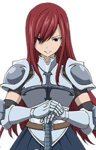 Erza Scarlett cute anime girl