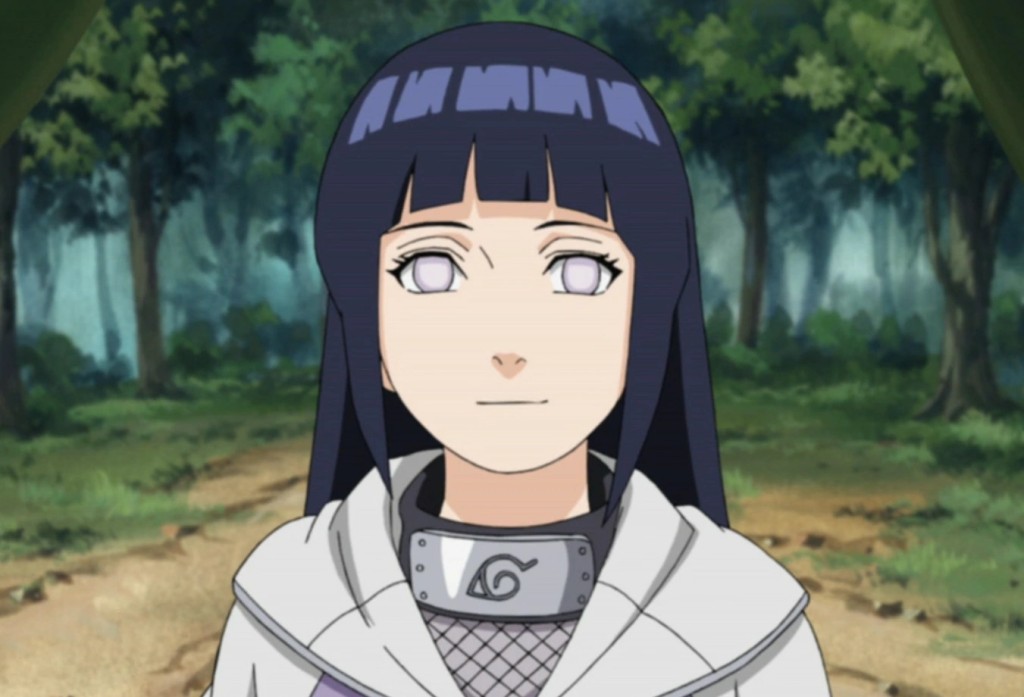 Hinata Hyuga anime girl short black hair