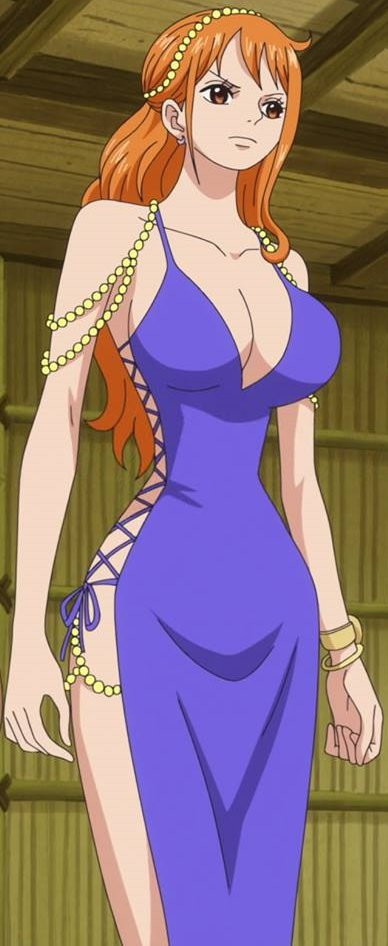 Nami in full length dress