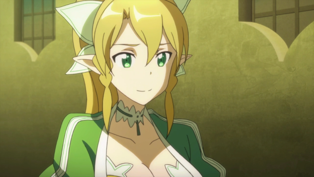 Leafa sword art online character