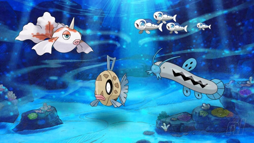 Fish Pokemon Types