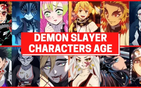 demon slayer all main characters age