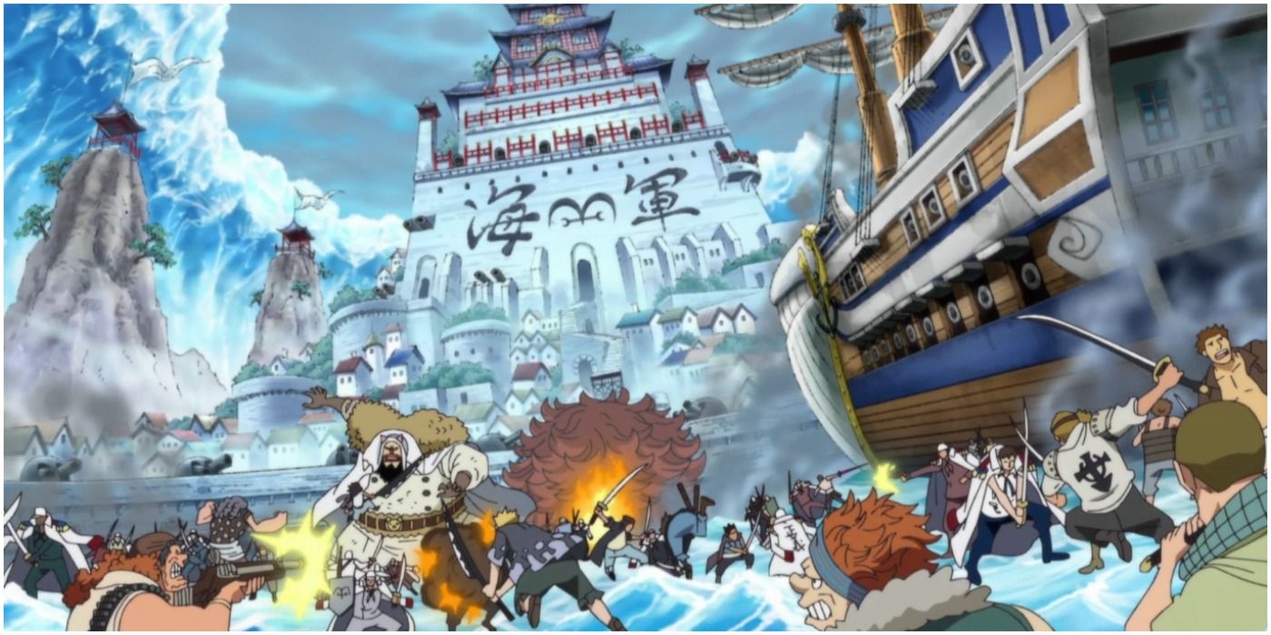 One Piece The Summit War of Marineford