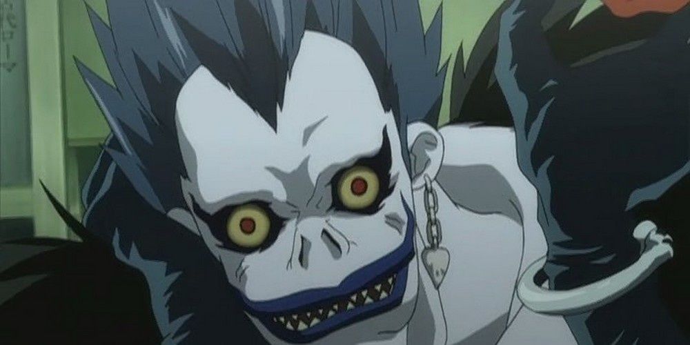 Ryuk Smiling in Death Note