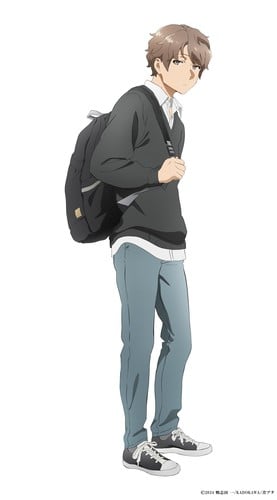 Character design of Sakuta Azusagawa